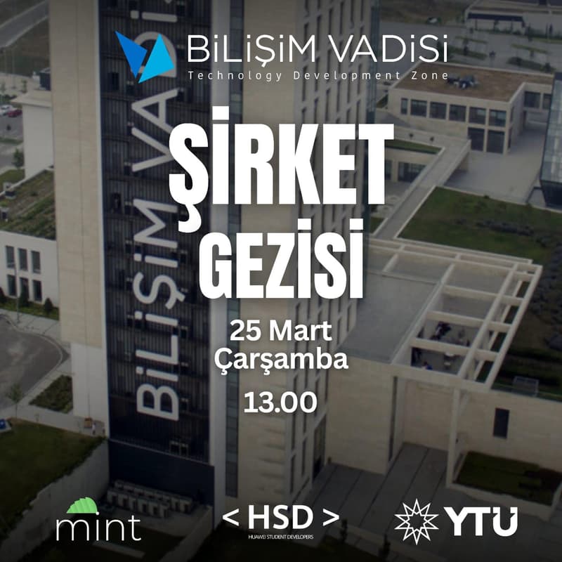 Cover Image for MİNT x Bilişim Vadisi Teknik Gezi