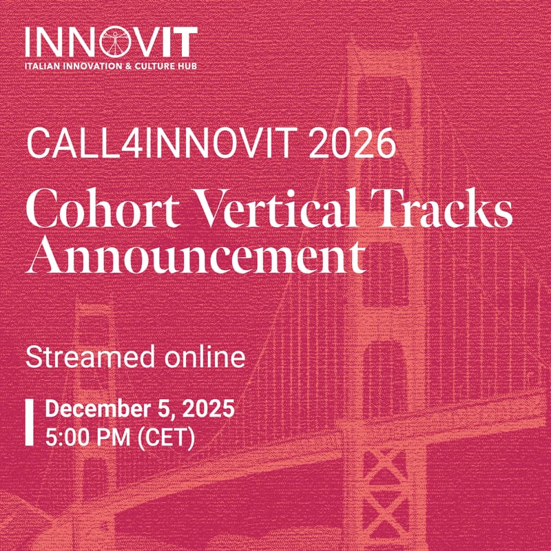 Cover Image for CALL4INNOVIT Webinar - 2026 Cohort Vertical Tracks Announcement