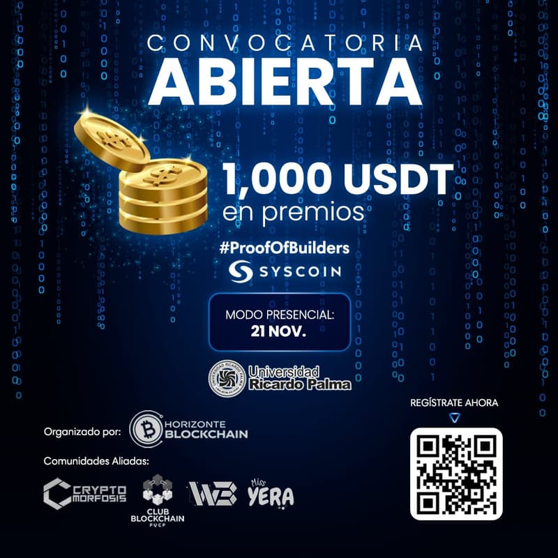 Cover Image for Proof-of-Builders | Syscoin Hackathon Perú🇵🇪