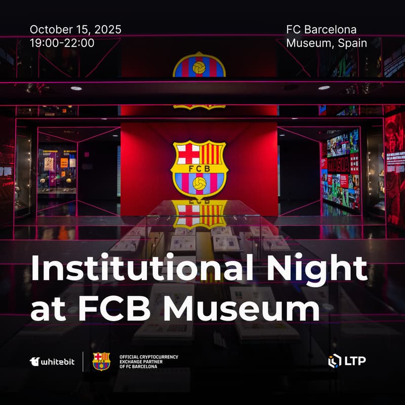 Cover Image for Institutional Night at FCB Museum hosted by WhiteBIT x LTP