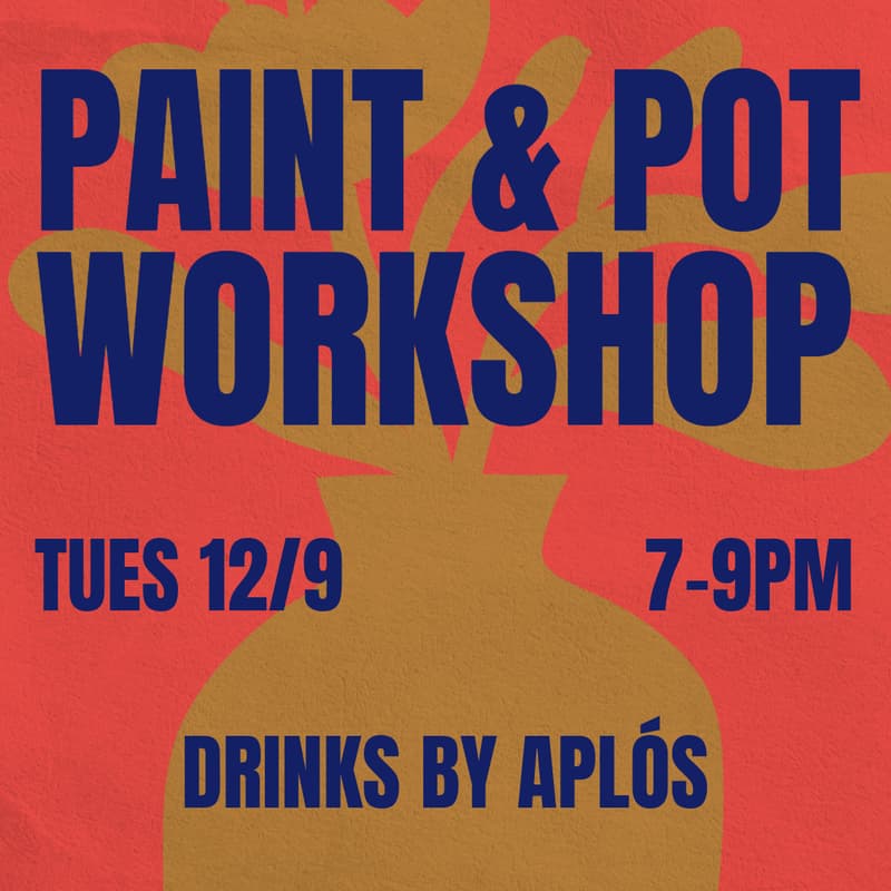 Cover Image for Paint & Pot with Plant Man P | Functional Mocktails by Aplós