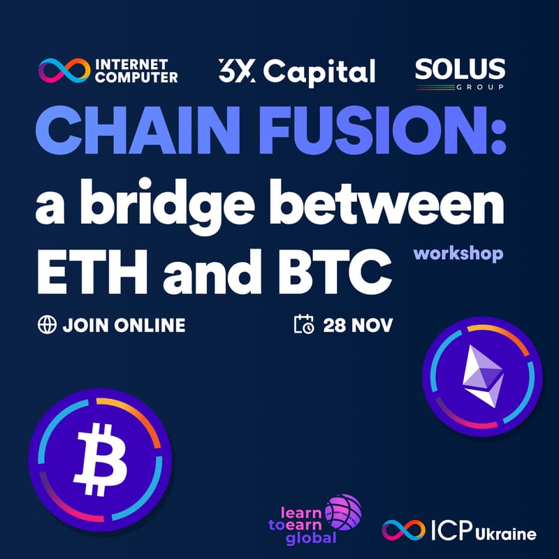 Cover Image for Chain Fusion: a bridge between ETH and BTC