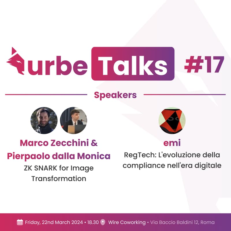 Cover Image for Urbe Talks #17
