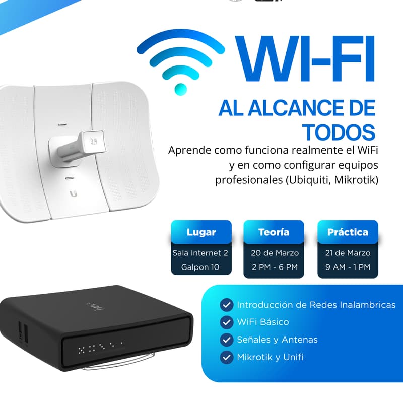 Cover Image for WiFi al alcance de todos Cohorte 2
