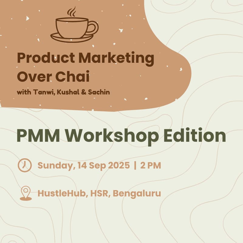 Cover Image for PMM over Chai: The Workshop Edition