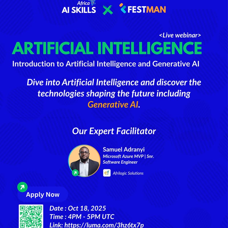 Introduction to Artificial Intelligence and Generative AI · Luma