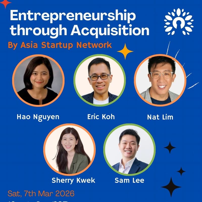 Cover Image for ASN Masterclass: Entrepreneurship through Acquisition