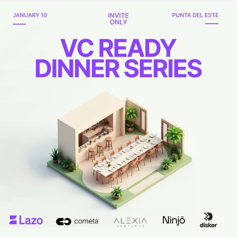 Cover Image for VC Ready, Dinner Series by Lazo, Cometa, Alexia Ventures, Disker & Ninjō