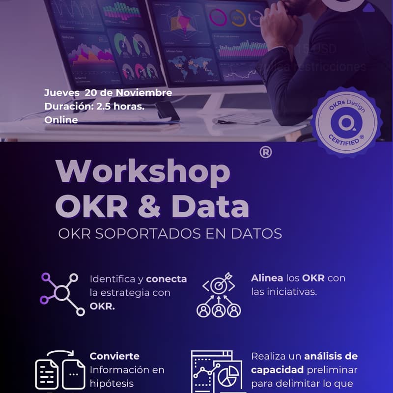 Cover Image for Workshop Datos & OKR