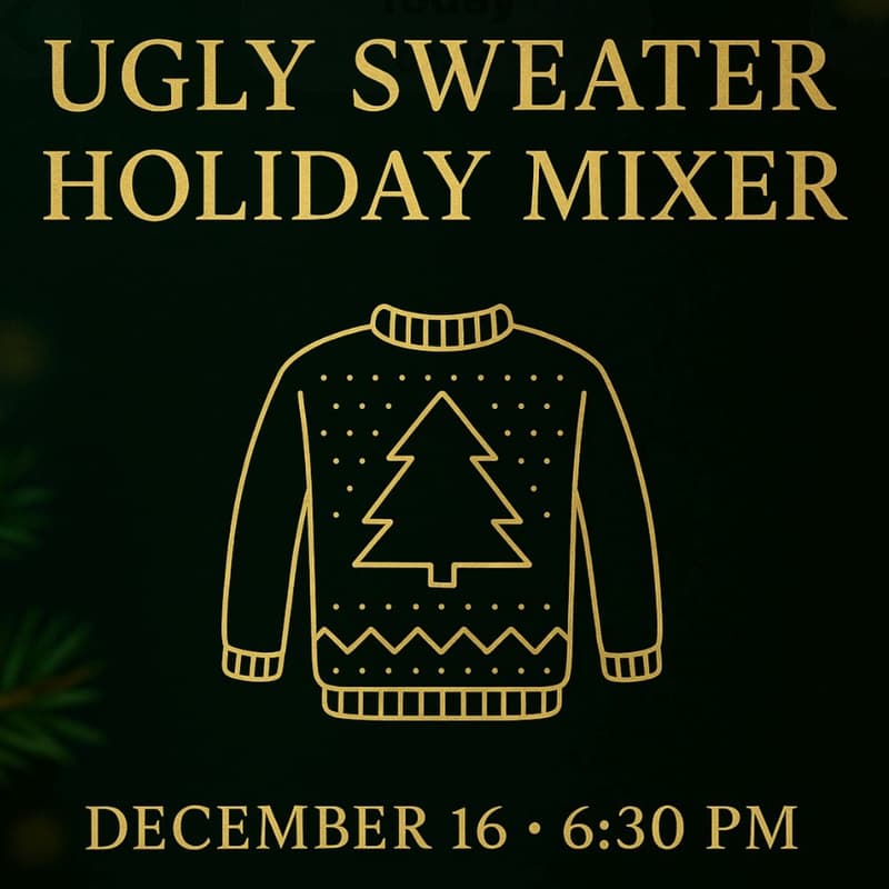 Cover Image for Ugly Sweater Holiday Mixer