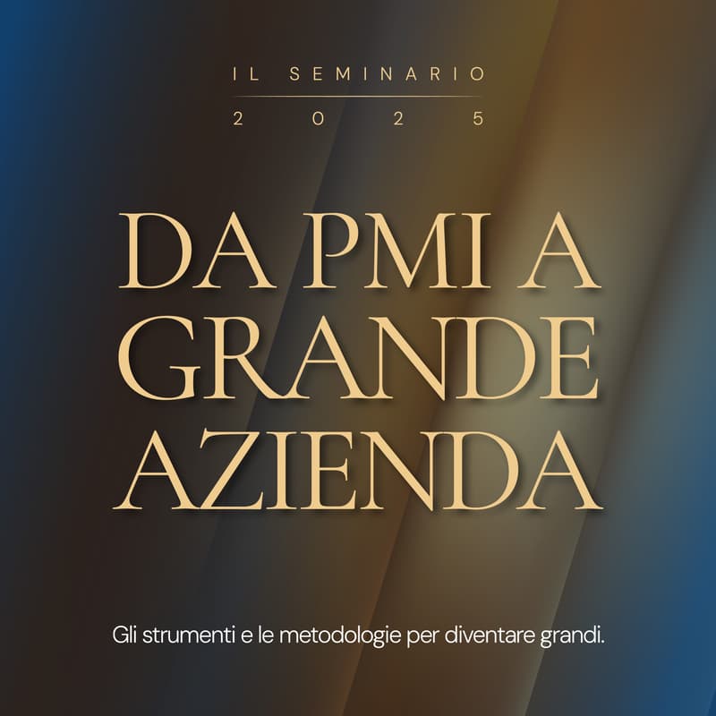 Cover Image for DA PMI A GRANDE AZIENDA