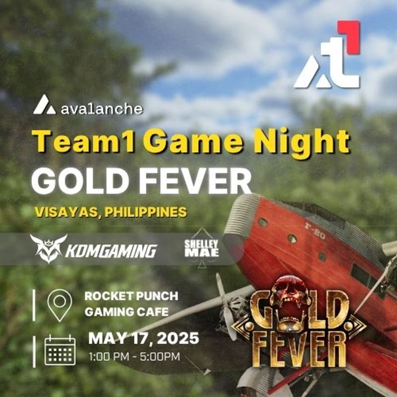 Cover Image for Team1 Game Night – Gold Fever @ Visayas, Philippines