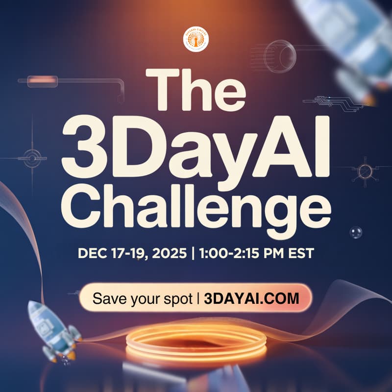 Cover Image for Conquer AI confusion starting this December 17th