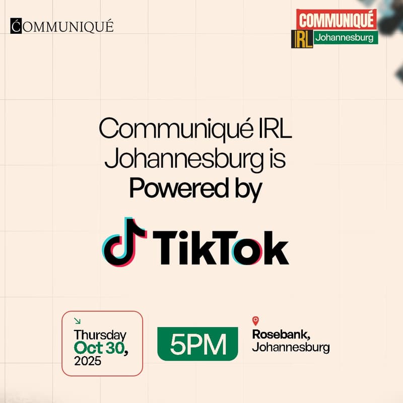 Cover Image for Communiqué IRL - Johannesburg