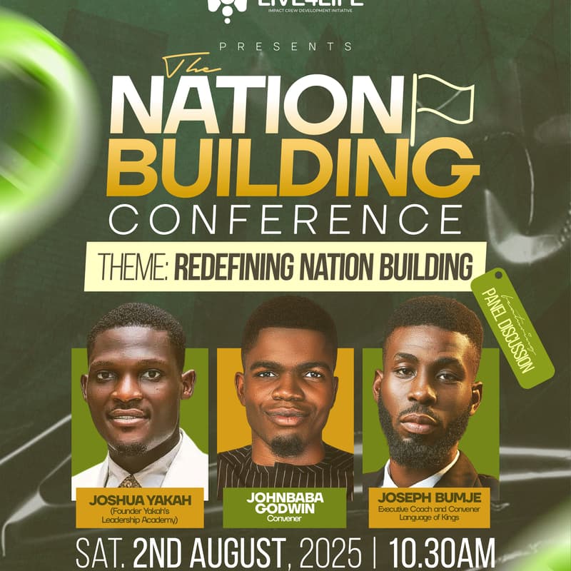 Cover Image for The Nation Building Conference, Yola.