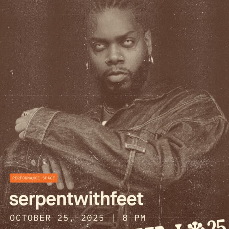 Cover Image for KIN Music Series Featuring serpentwithfeet