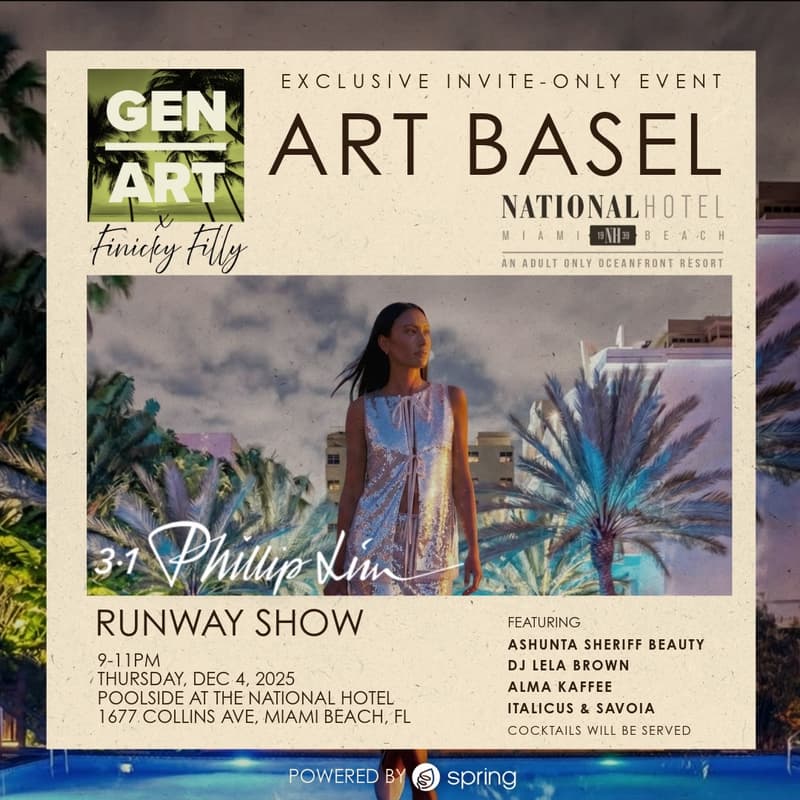 Cover Image for ArtBasel - Phillip Lim Runway Show - GenArt
