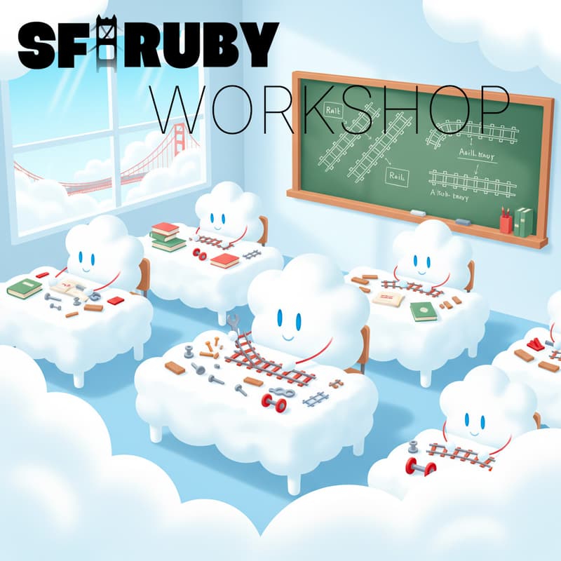 Cover Image for SF Ruby Workshop: Upskill Your Team by Diving into Rails itself & other Gems