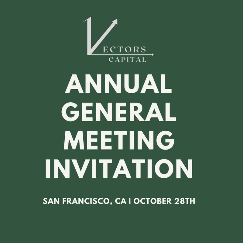 Cover Image for SAVE THE DATE: Vectors Capital 2025 Annual General Meeting Invitation