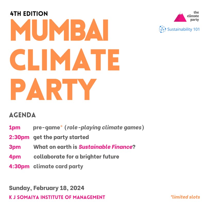 Cover Image for Mumbai Climate Party | 4th Edition