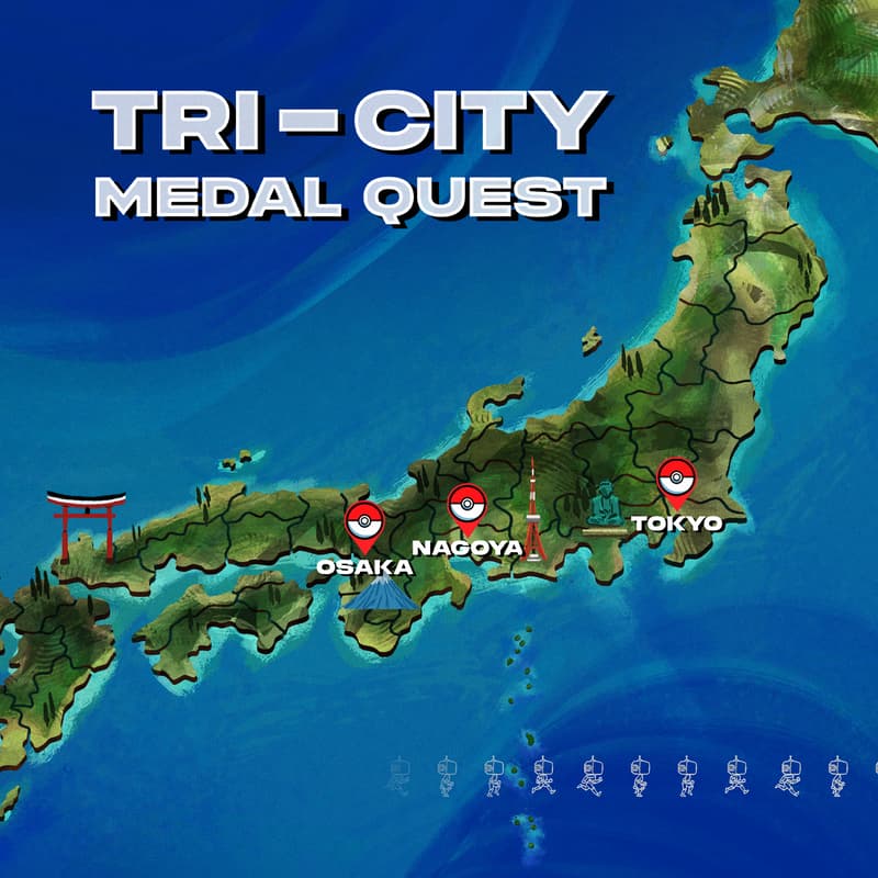 Cover Image for TRI-CITY MEDAL QUEST