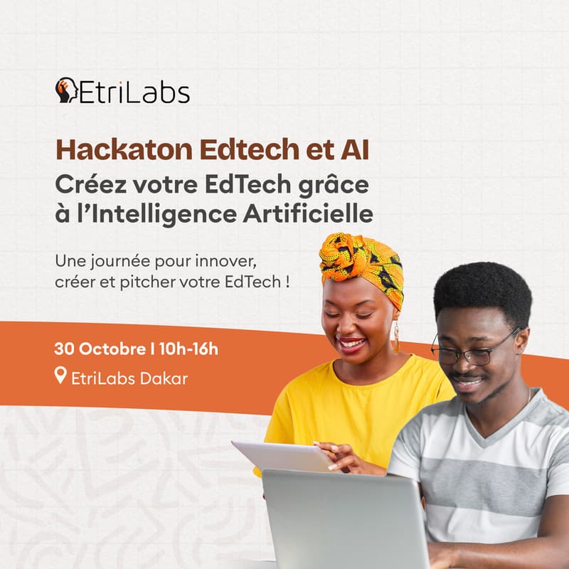 Cover Image for Hackathon EdTech & IA:  Créez votre EdTech grâce à l’Intelligence Artificielle !