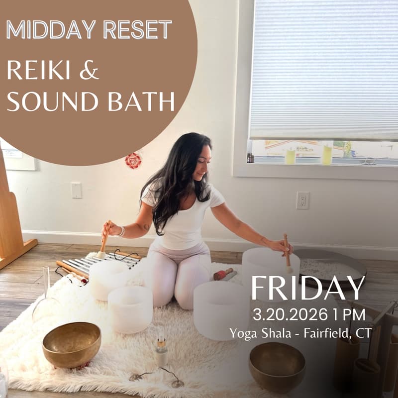 Cover Image for Midday Reset - Reiki & Sound Bath