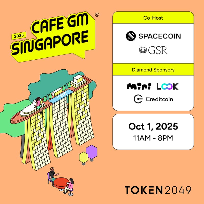 Cover Image for CafeGM by Spacecoin & GSR - DePIN & RWA & Web3 | Day1