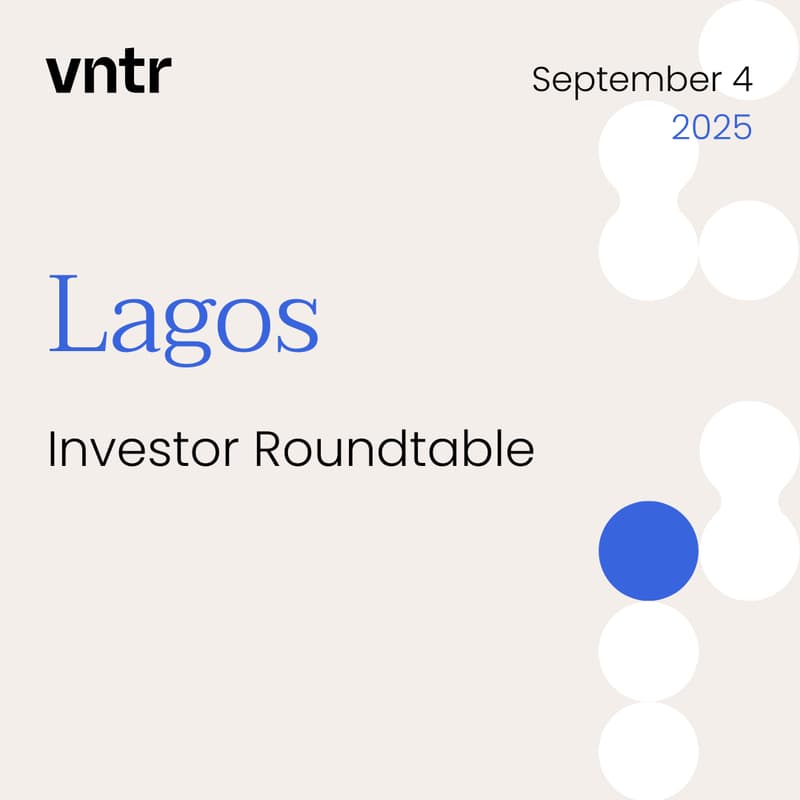 Cover Image for VNTR Investor Roundtable Lagos