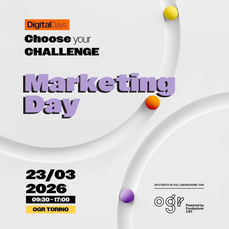 Immagine di copertina per DD | MARKETING DAY