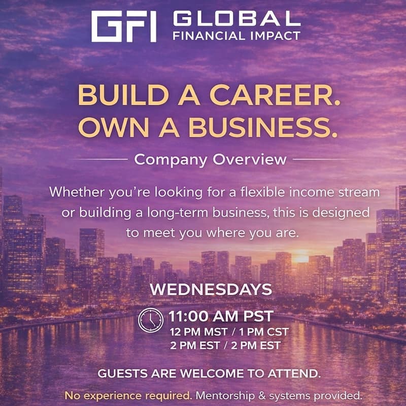 Cover Image for GFI Career & Business Opportunity Overview: Build a Career. Own a Business.