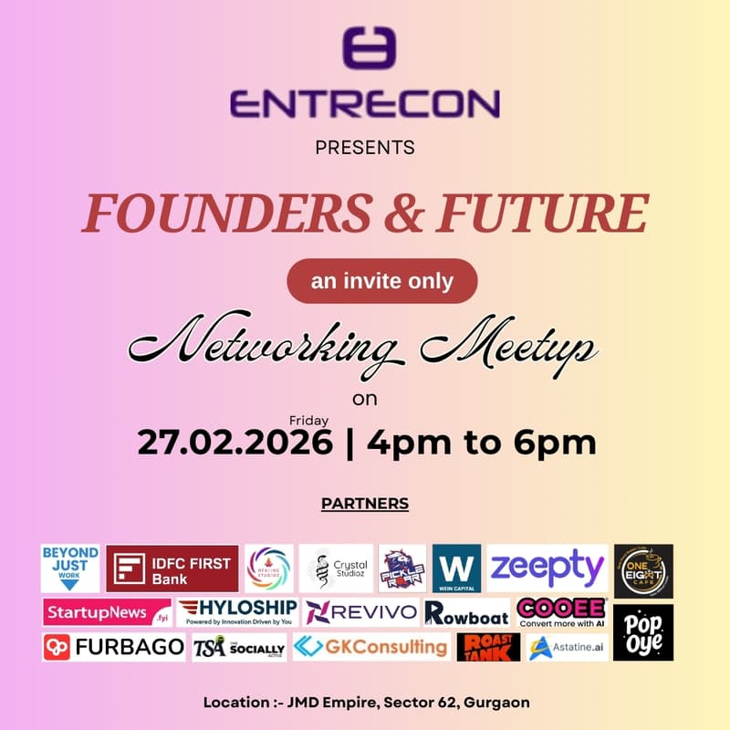 Cover Image for FOUNDERS & FUTURE Networking Meetup-NCR