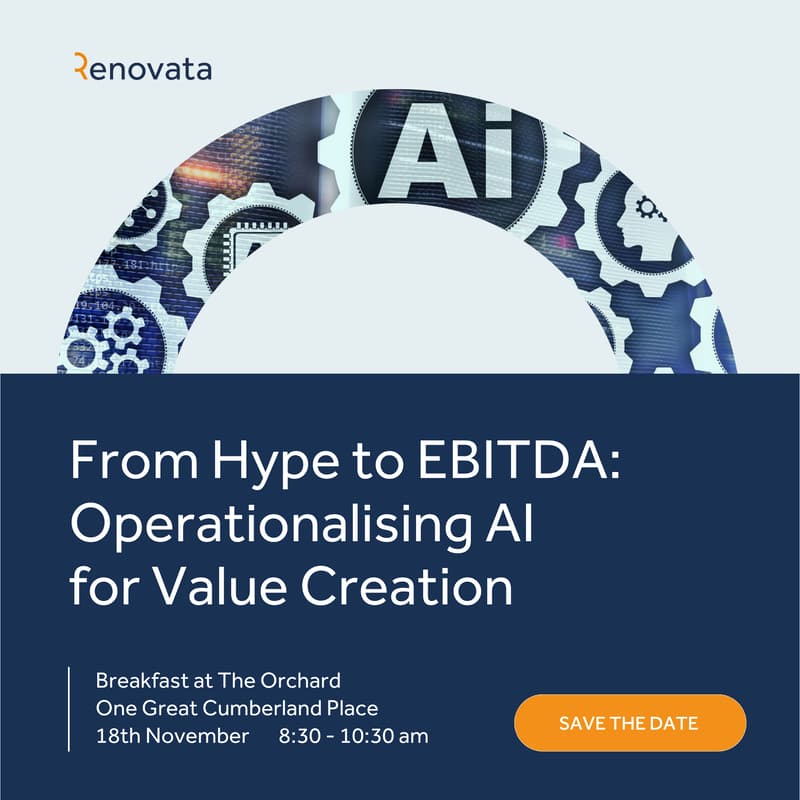 Cover Image for From Hype to EBITDA: Operationalising AI for Value Creation