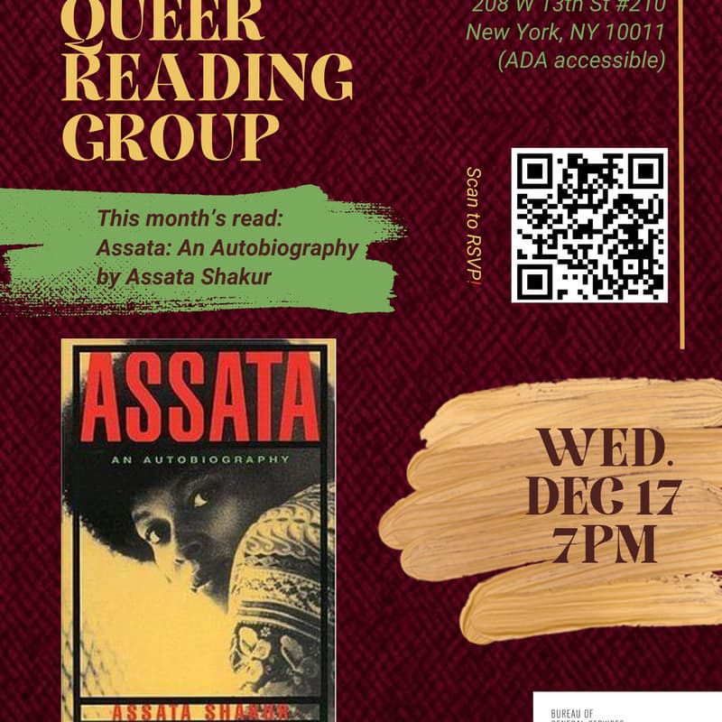 Cover Image for Radical Queer Reading Group: December Meeting