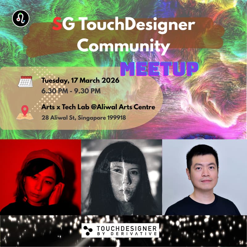 Cover Image for SG TouchDesigner Community - Meetup