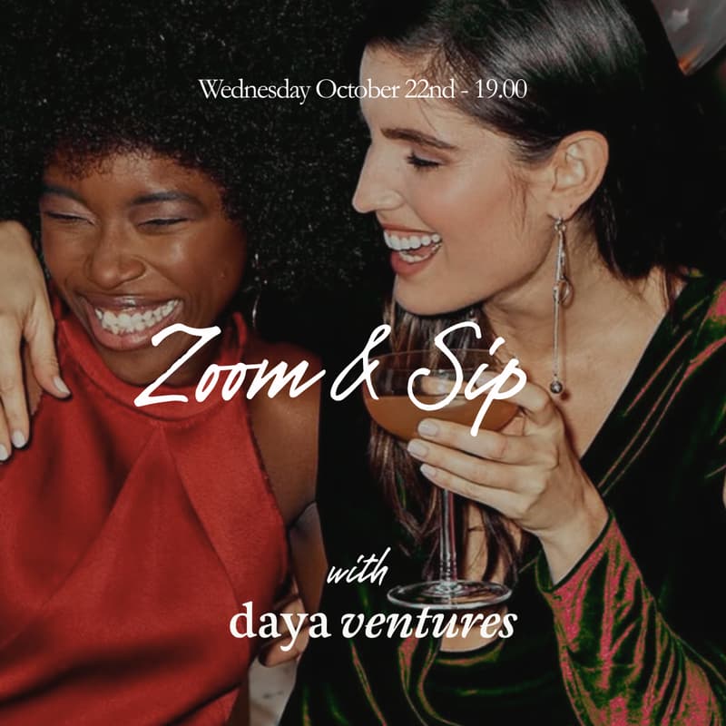 Cover Image for Zoom & Sip (with Daya Ventures)