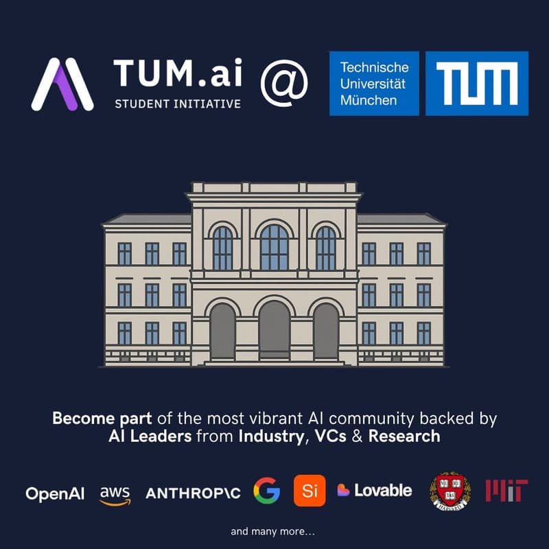 Cover Image for Get-to-Know TUM.ai @ TUM