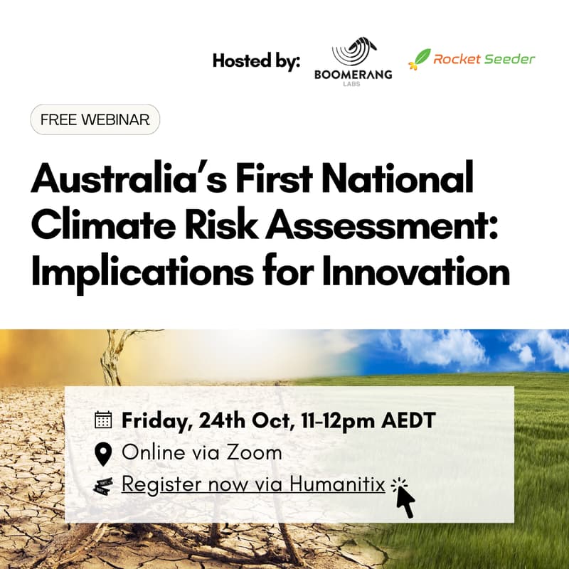 Cover Image for Climate Risk Assessment Webinar