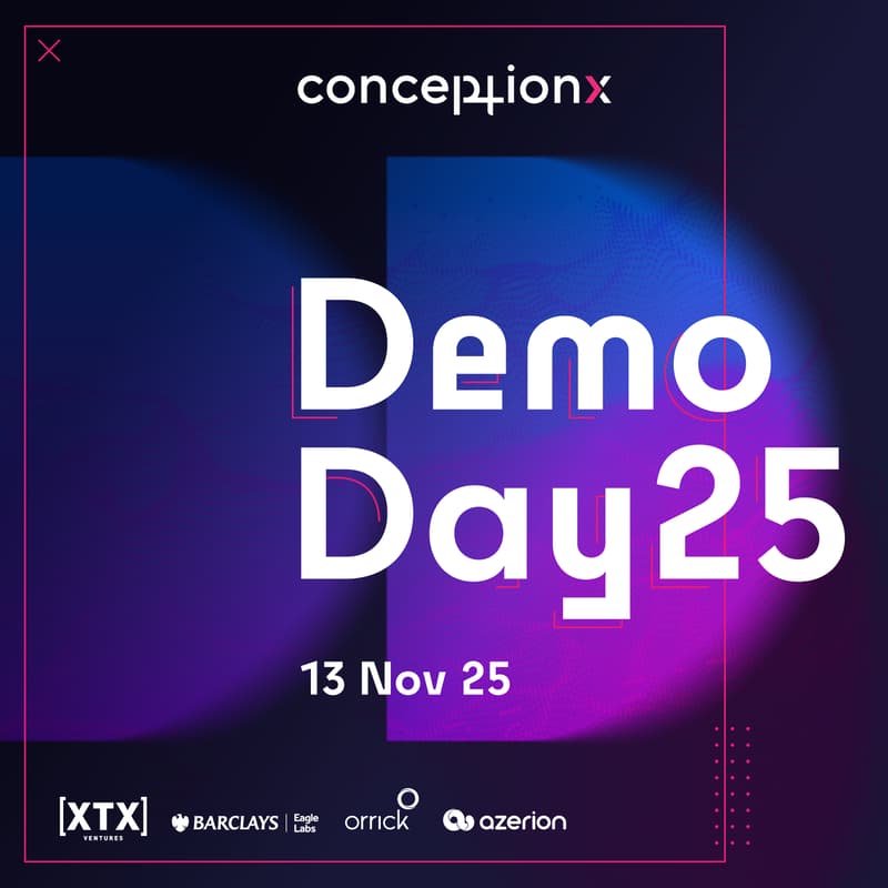 Cover Image for Conception X Demo Day 2025 – Livestream