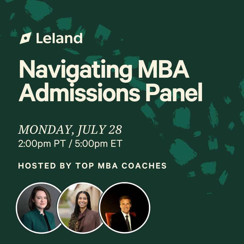 Cover Image for Navigating MBA Admissions Panel