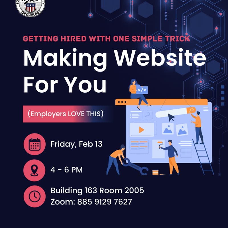 Cover Image for Getting Hired With One Simple Trick (Employers LOVE THIS): Making a website for you