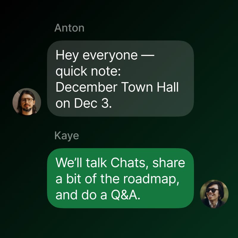 Cover Image for December Town Hall