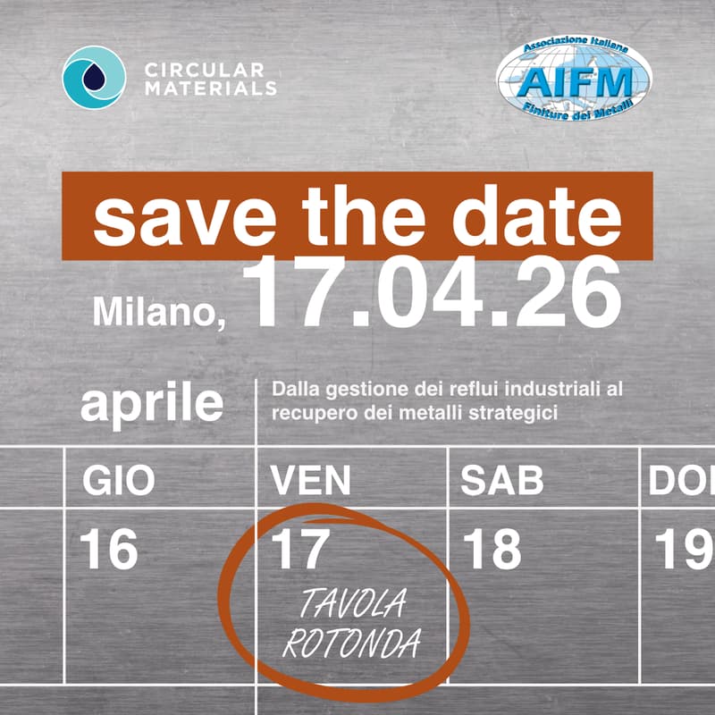 Immagine di copertina per Dalla gestione dei reflui industriali al recupero dei metalli strategici