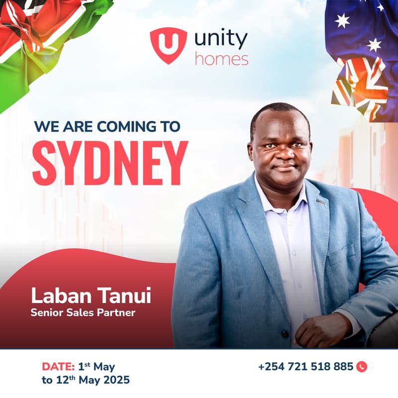 Cover Image for Exclusive Unity Homes Sydney Meet & Greet Event From 1st May - 12th May 2025