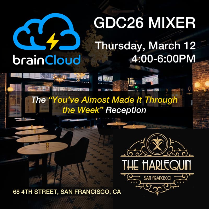 Cover Image for brainCloud GDC Mixer