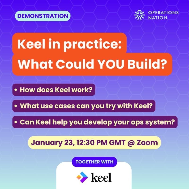 Cover Image for Keel in practice - What could YOU build? 👀