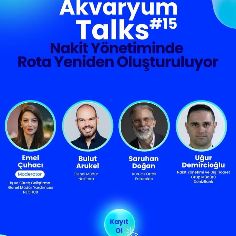 Cover Image for Akvaryum Talks#15 Nakit Yönetiminde Rota Yeniden Oluşturuluyor