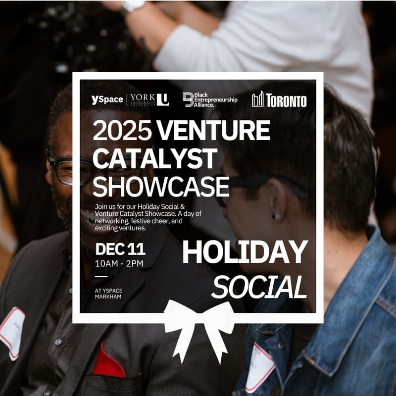 Cover Image for YSpace Holiday Social & Venture Catalyst Showcase