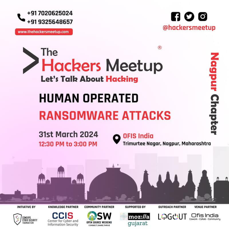 Cover Image for The Hackers Meet-up Nagpur