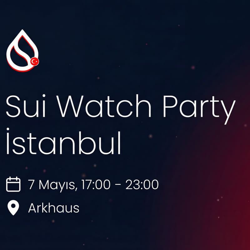 Cover Image for Sui Watch Party - İstanbul